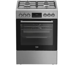 Kuchenka gazowo-elektryczna Beko FBE6330GXDSN Termoobieg - Kuchenki gazowo-elektryczne - miniaturka - grafika 1