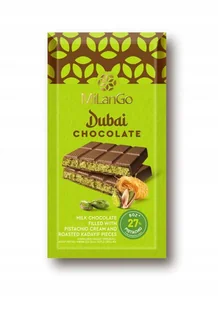 Czekolada Milango Dubai 122g - Czekolada - miniaturka - grafika 1