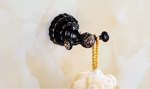 wieszak CECEA szczotkowany mosiądz - czarny - Wieszaki łazienkowe - miniaturka - grafika 1