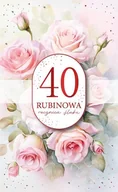 Kartki okolicznościowe i zaproszenia - Karnet Rocznica Ślubu 40 - artykuł papierniczy - miniaturka - grafika 1