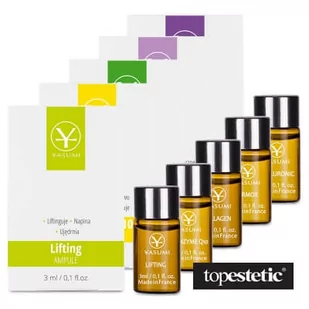 Yasumi Yasumi Anti Age Set ZESTAW Ampułka hialuronowa 3 ml + Ampułka liftingująca 3 ml + Ampułka Koenzym Q10 3 ml + Ampułka z kolagenem 3 ml + Ampułka z jadem żmii 3ml - Zestawy kosmetyków damskich - miniaturka - grafika 1