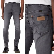 Spodnie męskie - Wrangler 11MWZ ORIGINAL SLIM Saloon DOPASOWANE SZARY DżINS W31 L30 - miniaturka - grafika 1