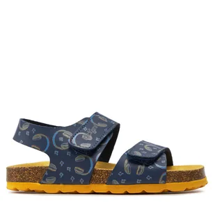 Sandały Kickers Summerkro 895457-30-103 Granatowy - Buty dla chłopców - miniaturka - grafika 1