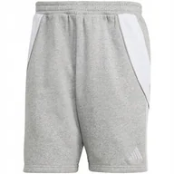 Spodenki męskie - Spodenki męskie adidas Tiro 24 Sweat szare IR9308 S - miniaturka - grafika 1