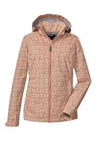 Killtec Damska kurtka softshell / kurtka outdoorowa z odpinanym kapturem KOS 90 WMN SFTSHLL JCKT; hellapricot, 42, 39140-000 - Kurtki damskie - miniaturka - grafika 1