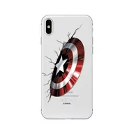 Etui i futerały do telefonów - Etui na Apple iPhone XS Max MARVEL Kapitan Ameryka 023 - miniaturka - grafika 1