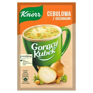 Knorr Gorący Kubek Cebulowa z grzankami 17 g - Zupy w płynie - miniaturka - grafika 1