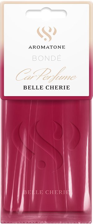 Papierowy Perfumowany Zapach Odświeżacz Samochodowy BONDÉ - Belle Cherie