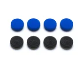 Akcesoria do Playstation - snakebyte CONTROL:CAPS nakładki na analogi 8 szt PS4 (4x czarny 4x niebieski) SB909535 - miniaturka - grafika 1