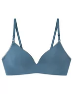 Biustonosze - Women'secret Lovely Biustonosz 'Maternity' Mikrofibra Niebieski Damski, Średni niebieski, 90B - miniaturka - grafika 1