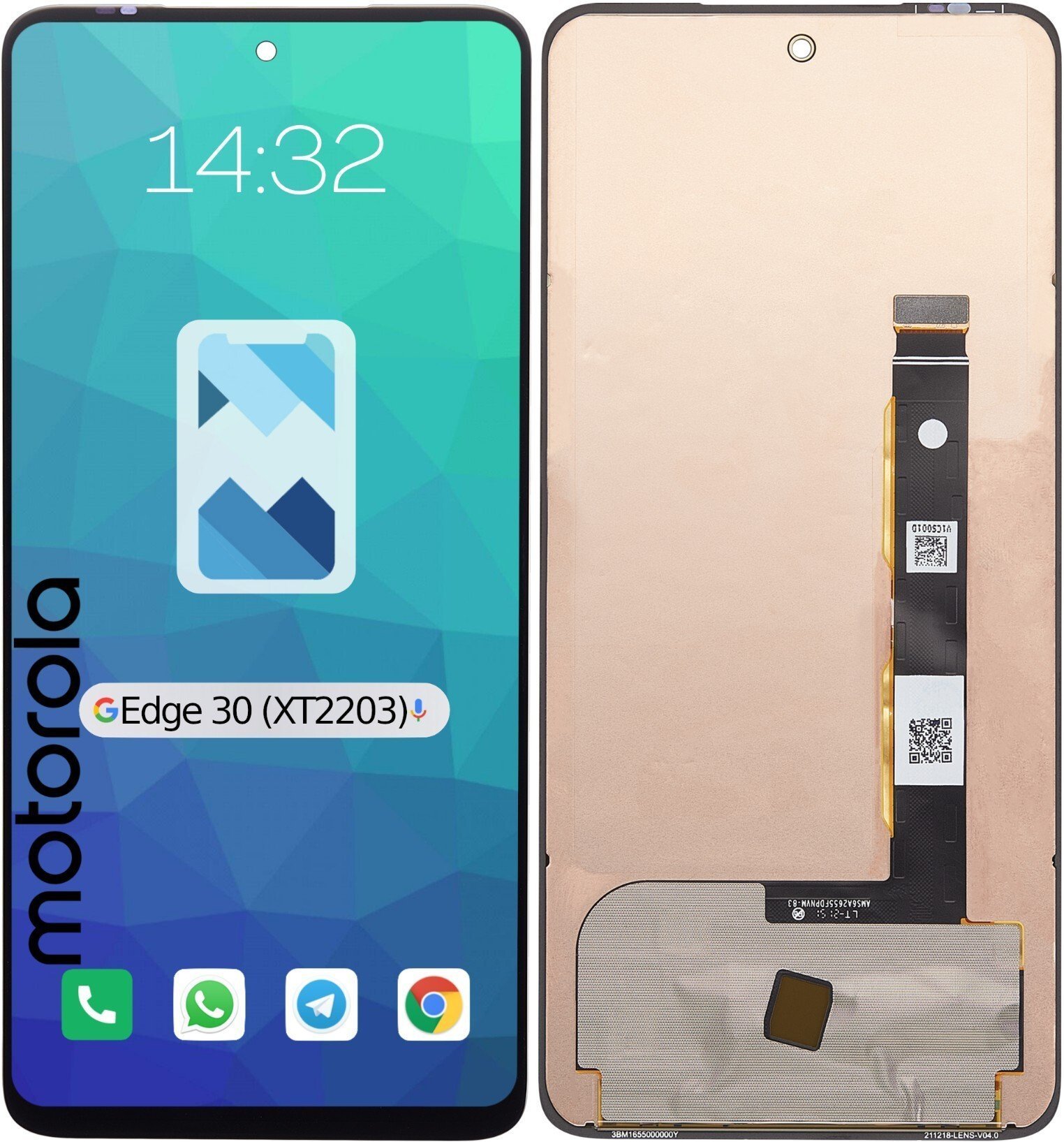 Wyświetlacz LCD Ekran Szybka Dotyk do Motorola Edge 30 XT2203 OLED