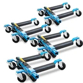 Taczki - Komplet Wózków Manewrowych 4 Szt 680kg/szt Z Podnośnikiem Hydraulicznym Bituxx - miniaturka - grafika 1