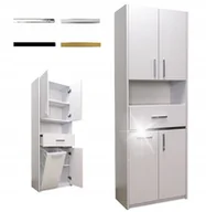 Szafki łazienkowe - Szafka Łazienkowa stojąca z koszem szer. 60cm Producent Kod: 297K - miniaturka - grafika 1