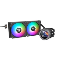 Chłodzenie wodne - Thermaltake CL-W414-PL12SW-A system chłodzenia komputerów Procesor Zestaw do chłodzenia płynami 12 cm Czarny CL-W414-PL12SW-A - miniaturka - grafika 1