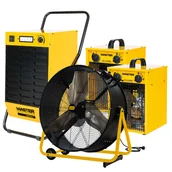 Osuszacze powietrza - Osuszanie po zalaniu - zestaw Master EXPERT Master Heaters - miniaturka - grafika 1