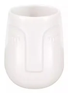 Kubki na szczoteczki do zębów - Kleine Wolke Kubek na szczoteczki do zębów Face White - miniaturka - grafika 1