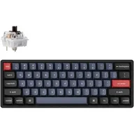 Klawiatury - KEYCHRON K12P-J3 Wireless K Pro Brown RGB Czarno-niebieski - miniaturka - grafika 1