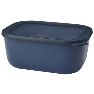 Mepal Mepal Cirqula Oblong Nordic Denim 3 L Granatowa Miska Kuchenna Plastikowa Z Pokrywką - Miski i półmiski - miniaturka - grafika 2