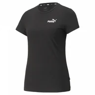Koszulki sportowe damskie - Damski t-shirt basic PUMA ESS+ Embroidery Tee - miniaturka - grafika 1