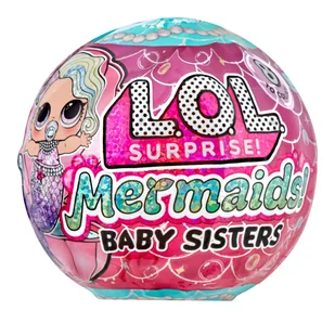 L.O.L. Surprise Mermaids! Baby Sisters Asst in PDQ - Lalki dla dziewczynek - miniaturka - grafika 1