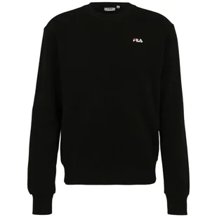 Bluza Męska Fila Leverano Regular Crew Sweat Czarna Fam0876 80010 Xl - Bluzy męskie - miniaturka - grafika 1