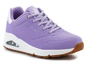 Sneakersy damskie - Skechers Uno - Shimmer Away 155196-LIL - miniaturka - grafika 1