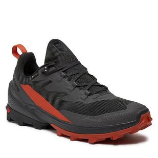 Trekkingi Salomon Cross Over 2 Gore-Tex L47265000 Magnet / Phantom / Spice Route - Buty trekkingowe męskie - miniaturka - grafika 1
