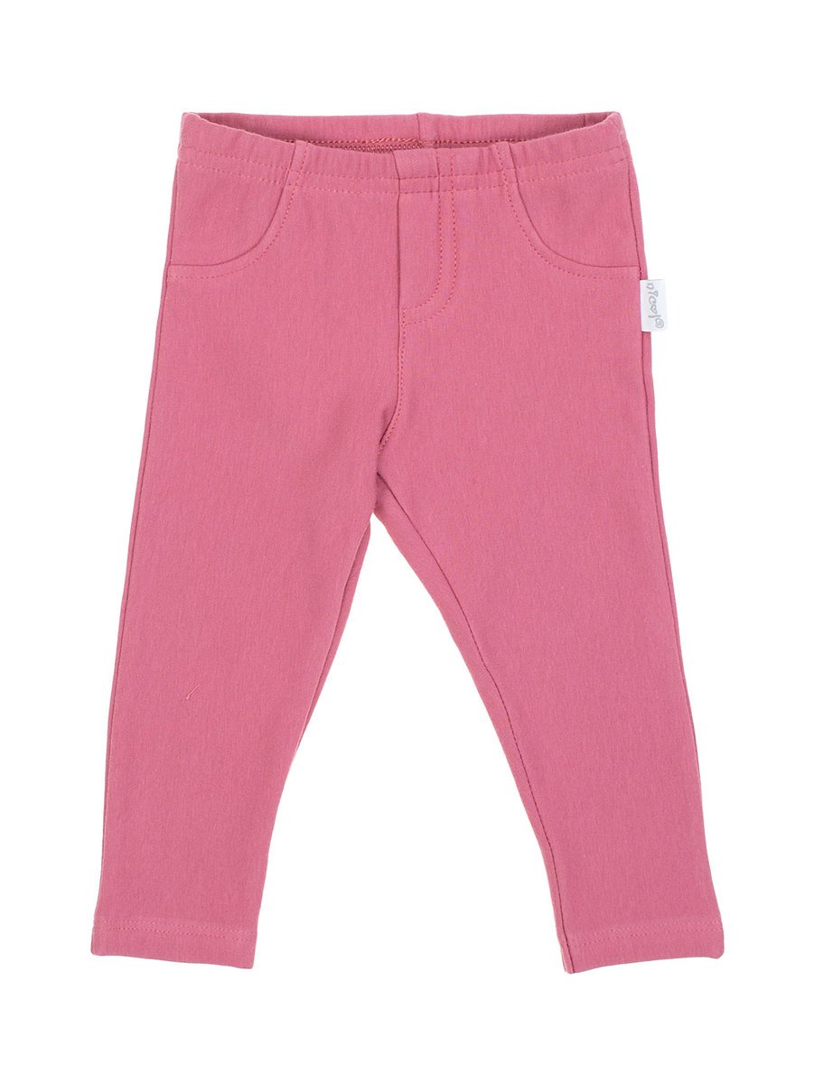 Dziewczęce legginsy dresowe różowe Nicol