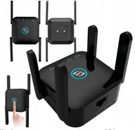 Wzmacniacze sygnału wifi - WZMACNIACZ SYGNAŁU WiFi SIECI REPEATER 1200 mb/s - miniaturka - grafika 1