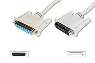 Assmann Kabel LPT5 m beżowy AK-610201-050-E - Kable komputerowe i do monitorów - miniaturka - grafika 1