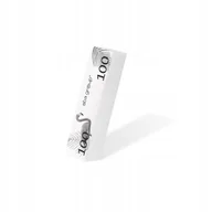 Akcesoria do paznokci - Aba Group Blok Polerski Ścierny do Paznokci Biały 100/100 - miniaturka - grafika 1