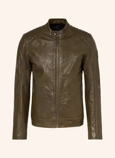Belstaff Kurtka Skórzana gruen - Moda i Uroda OUTLET - miniaturka - grafika 1