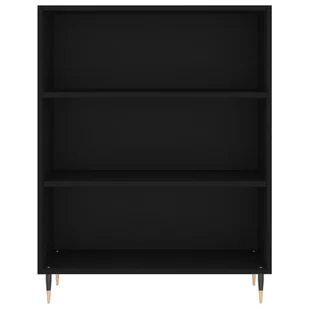 Witrynka, czarna, 69,5x34x180 cm, materiał drewnopochodny Lumarko! - Witryny Witrynka, czarna, 69,5x34x180 cm, materiał drewnopochodny Lumarko! - Witryny - miniaturka - grafika 9