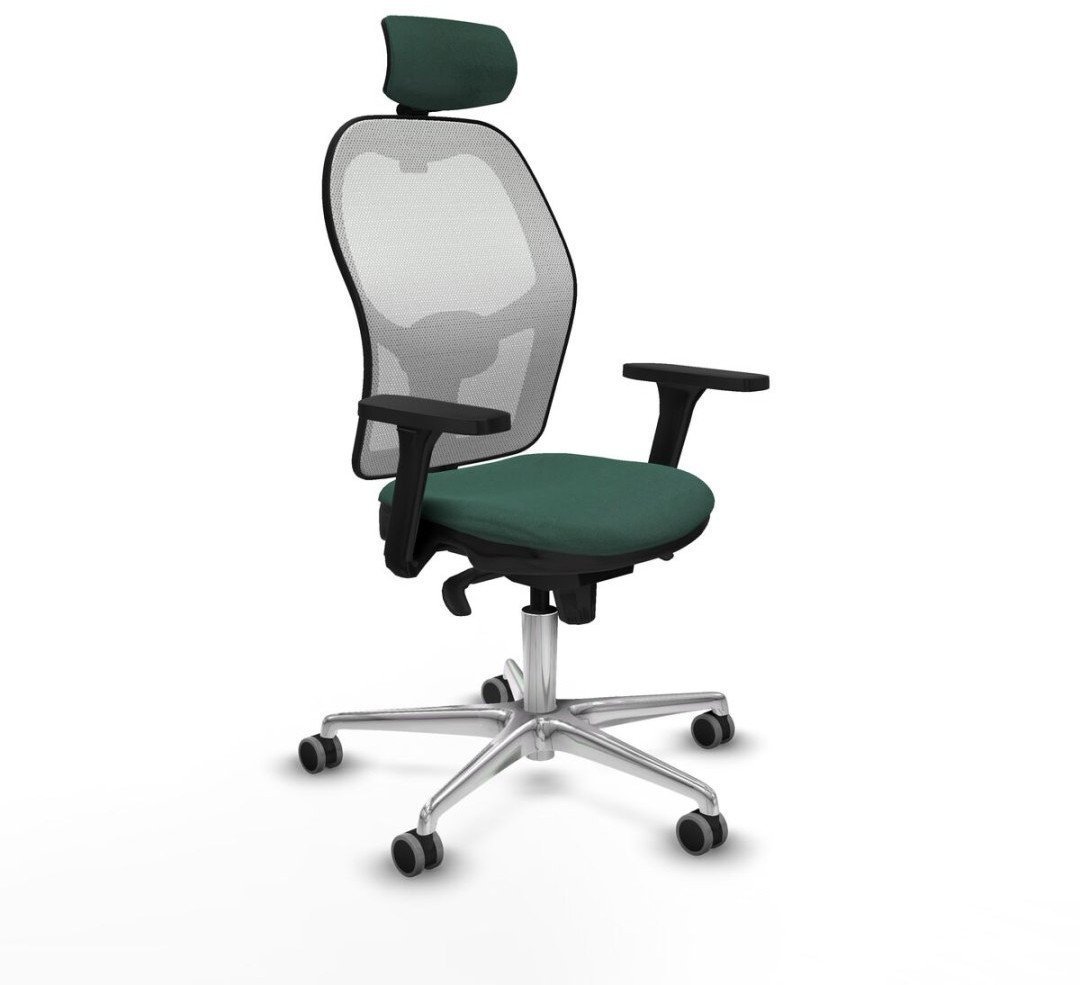 Krzesło Biurowe z Zagłówkiem Jorquera Piqueras y Crespo 3D086G2 Kolor Zielony