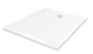 New Trendy B-0551 Brodzik MILD STONE akrylowy prostokątny 120x80x4,5 biały - Brodziki prysznicowe - miniaturka - grafika 2