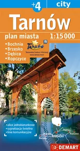 Demart  Tarnów plus 4 plan miasta 1:15 000 - Przewodniki - miniaturka - grafika 1