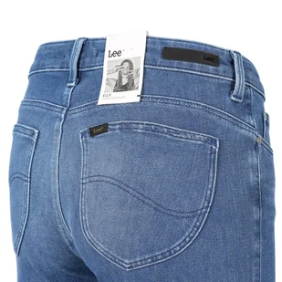 LEE ELLY CUSTOM CROP SUNDOWN BLEACH L32RQYYC 28/31 - Spodnie damskie - miniaturka - grafika 1
