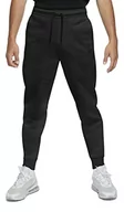 Spodenki męskie - Nike Męskie spodnie kompresyjne M NSW Tch FLC Jggr, Black/(Black), XL - miniaturka - grafika 1