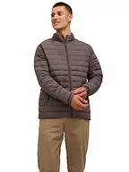 Kurtki męskie - JACK&JONES Męska kurtka puchowa JJERECYCLE NOOS, Seal Brown, L, Seal Brown, L - miniaturka - grafika 1