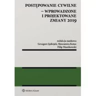 Prawo - Jędrejek Grzegorz, Kotas Sławomira, Malikowski Fil Postępowanie cywilne - wprowadzone i projektowane zmiany 2019 - miniaturka - grafika 1