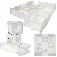 Maty edukacyjne - Mata edukacyjna/puzzle "Kształty" 25 szt. White Cloud - miniaturka - grafika 1