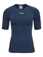 Koszulki sportowe męskie - Hummel Koszulka funkcyjna "TE Mike Seamless" w kolorze granatowym - miniaturka - grafika 1
