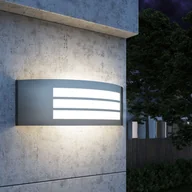 Lampy ogrodowe - The Living Store Kinkiet zewnętrzny - stal nierdzewna - Oświetlenie Ścienne Zewnętrzne - miniaturka - grafika 1