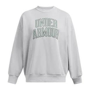 Bluza damska Under Armour Icon Heavyweight Terry Oversized Crew - Bluzy sportowe damskie - miniaturka - grafika 1