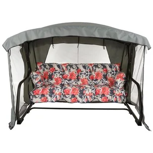 Huśtawka ogrodowa Ravenna Lux z moskitierą A090-03LB PATIO - Huśtawki - miniaturka - grafika 1