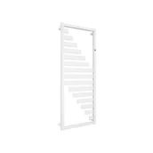 Grzejniki łazienkowe - Grzejnik łazienkowy Leaf 50 x 130 biały INSTAL PROJEKT - miniaturka - grafika 1