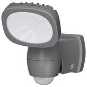 Lampy ogrodowe - Brennenstuhl Reflektor LED LUFOS na baterie, szary, 440 lm 1178900100 - miniaturka - grafika 1