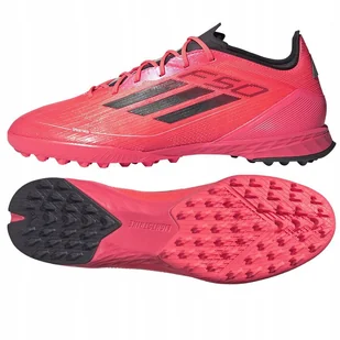 Buty adidas F50 Pro TF IF1324 czerwony 42 2/3 - Piłka nożna - miniaturka - grafika 1