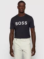 Koszulki męskie - Hugo Boss T-Shirt Tiburt 171_BB 50430889 Granatowy Regular Fit - miniaturka - grafika 1