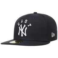 Czapki i chusty sportowe męskie - Czapka 59Fifty Team League Yankees by New Era, ciemnoniebieski, 7 5/8 (60,6 cm) - miniaturka - grafika 1